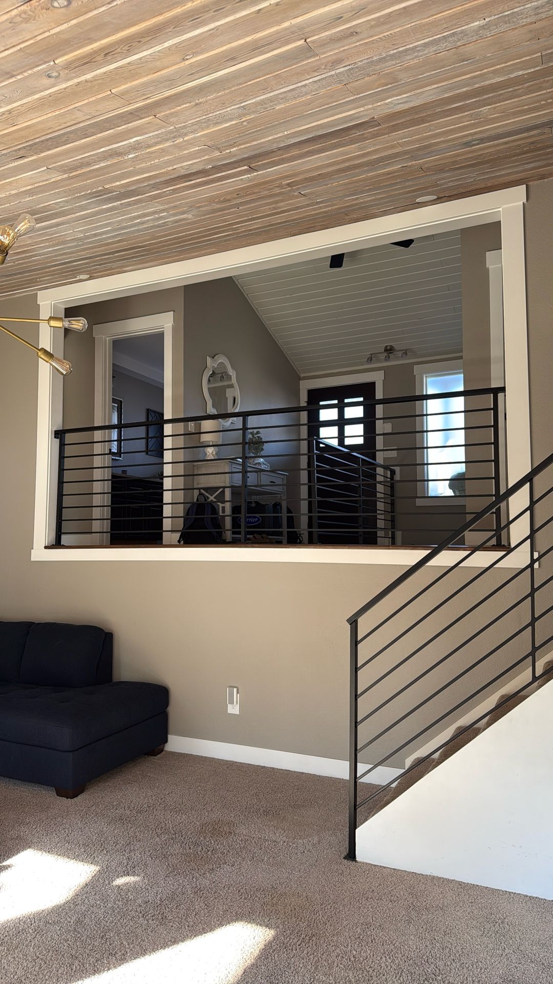 Matte Black Hand Railings – 2 Available (Flat + Angled)