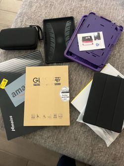 iPad cases, screen protectors, Nintendo Switch case, Tesla Screen Protector