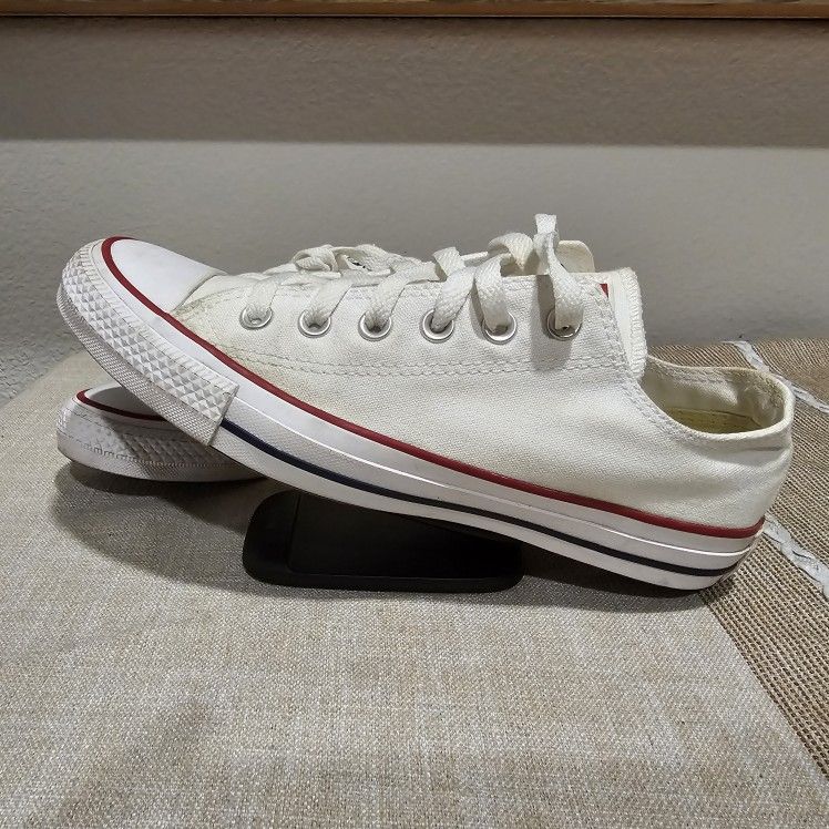 Converse Shoes Star Chuck Taylor White Canvas Low Cut