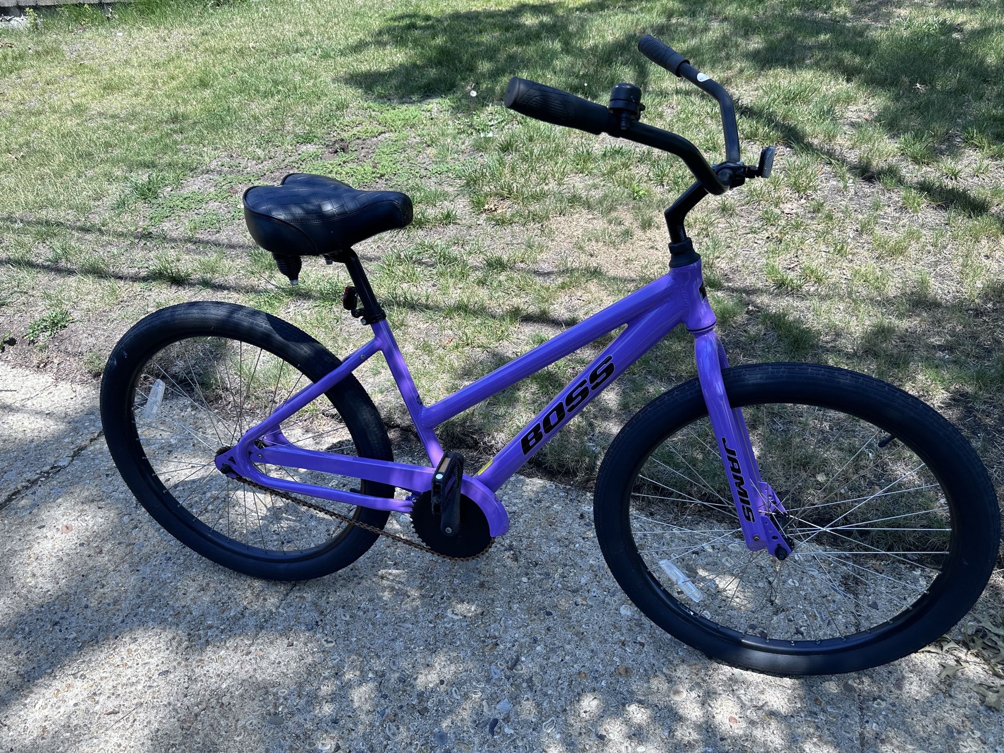 JAMIS BOSS PURPLE CRUISER adult bike 26” wheels bicycle ready to ride great condition