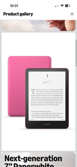 Gen 12 Kindle Raspberry pink