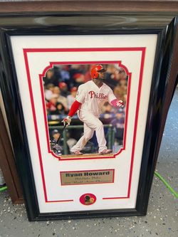 Phila Phillies Ryan Howard photo in frame