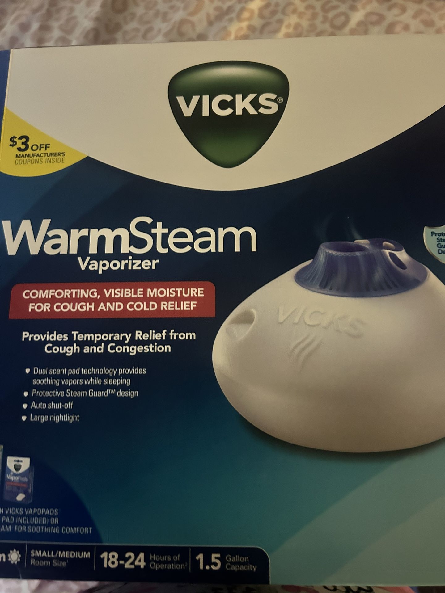 Vicks Warm Steam