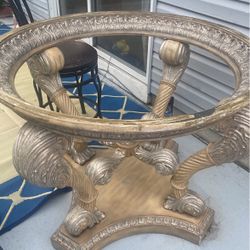 A Nice Table And Two Chairs 