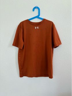 Under armor orange shirt