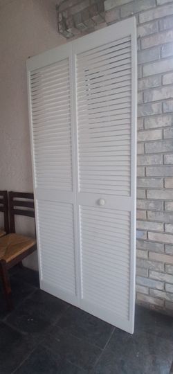$59 per each (5 avail) 36x79 bifold closet door bi-fold organizer bedroom laundry matt hallway laundry room kitchen garage shop