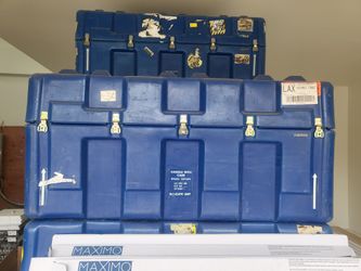 Hardigg Pelican Hard Luggage Storage Box Secure Transportation Case w/ wheel, Base Tray With Foam, 2 Sizes