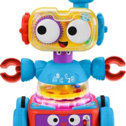 Fisher-Price Baby Toddler & Preschool Toy, 4-in-1 Learning Bot with Music Lights & Smart Stages Content for Kids Ages 6+ Months​