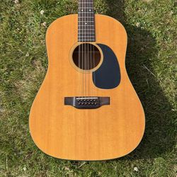 1968 Martin 12 String Acoustic Guitar