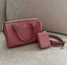 Coach Rowan and wallet set