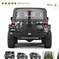 Smittybilt XRC Atlas Rear Bumper with Tire Carrier
(07-18 Jeep Wrangler JK)