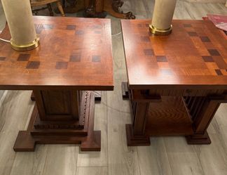 Alexvale mission style end tables