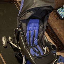 Baby Carrier And Stroller Set.
