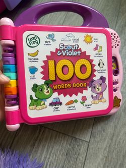 100 words interactive book