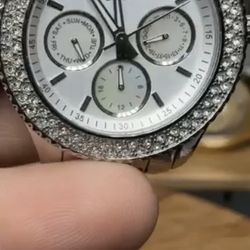 Fossil Ladies Stella Silver Tone Chain Link Band