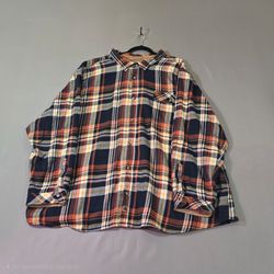 Legendary Whitetails Buck Camp Flannel Shirt Men’s 5XL Plaid Long Sleeve