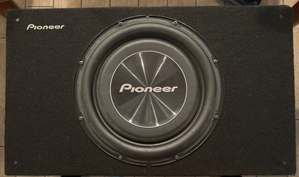 JL Audio Amp + Slim Pioneer 12” Subwoofer Combo