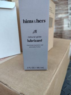 Hims & Hers Natural Glide Lubricant 2 fl oz