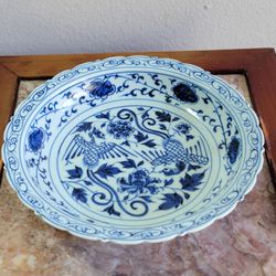 Chinese Blue&White Porcelain Plate