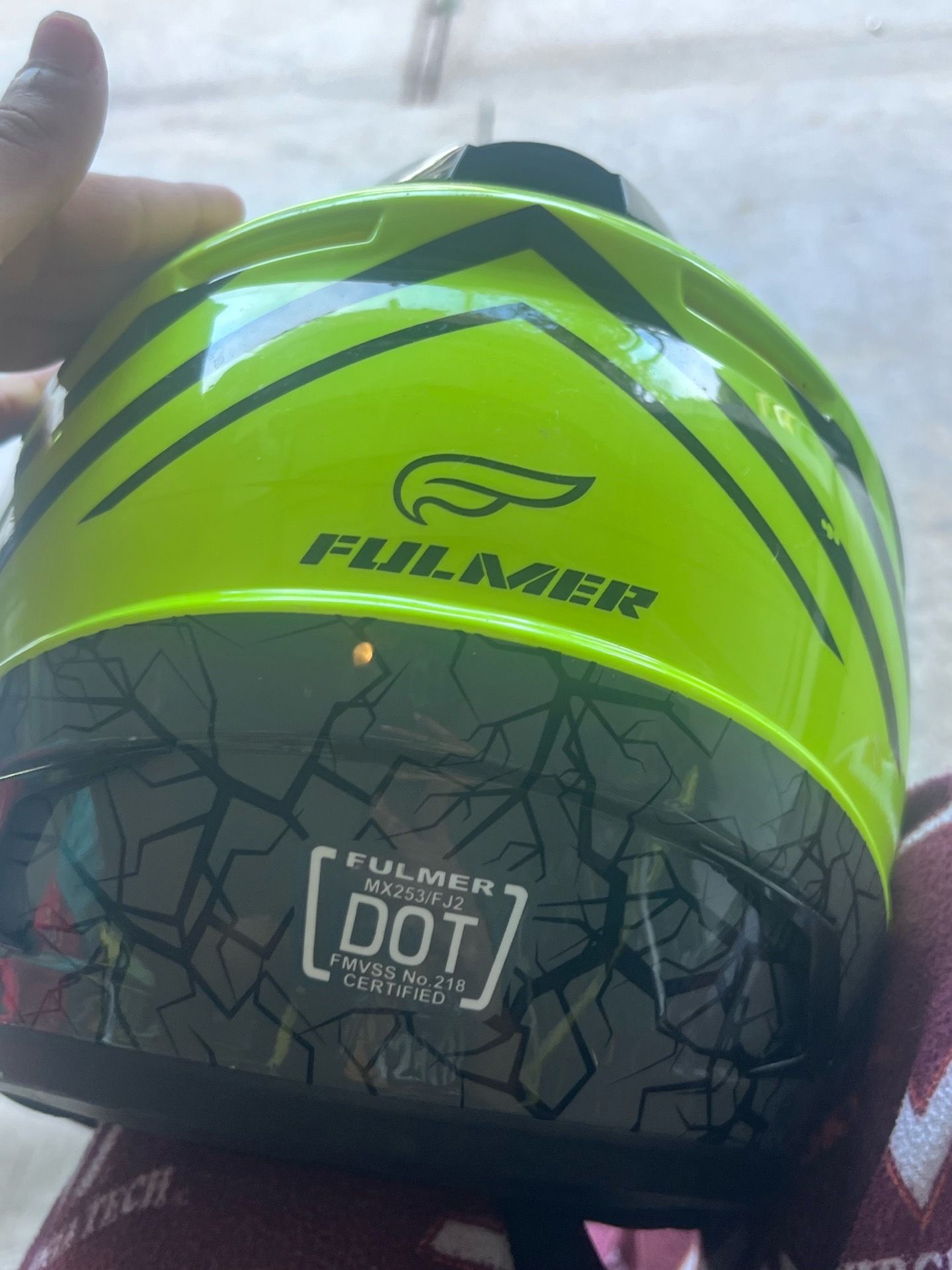 Full face helmet