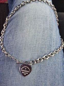 Tiffany & Co. Return to Tiffany Heart Tag Necklace