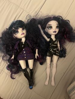 Monster High Spectra Vondergeist Lot of 2 11" Fashion Dolls Articulated