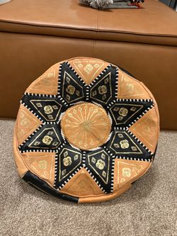 Moroccan poof