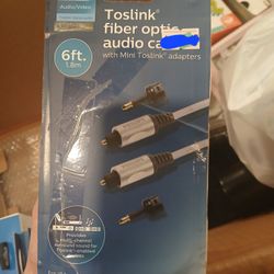 Toslink Fiber Optic Audio Cables