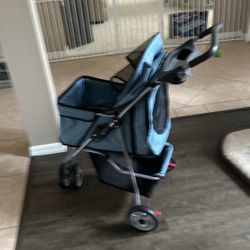Blue Stroller Brand New