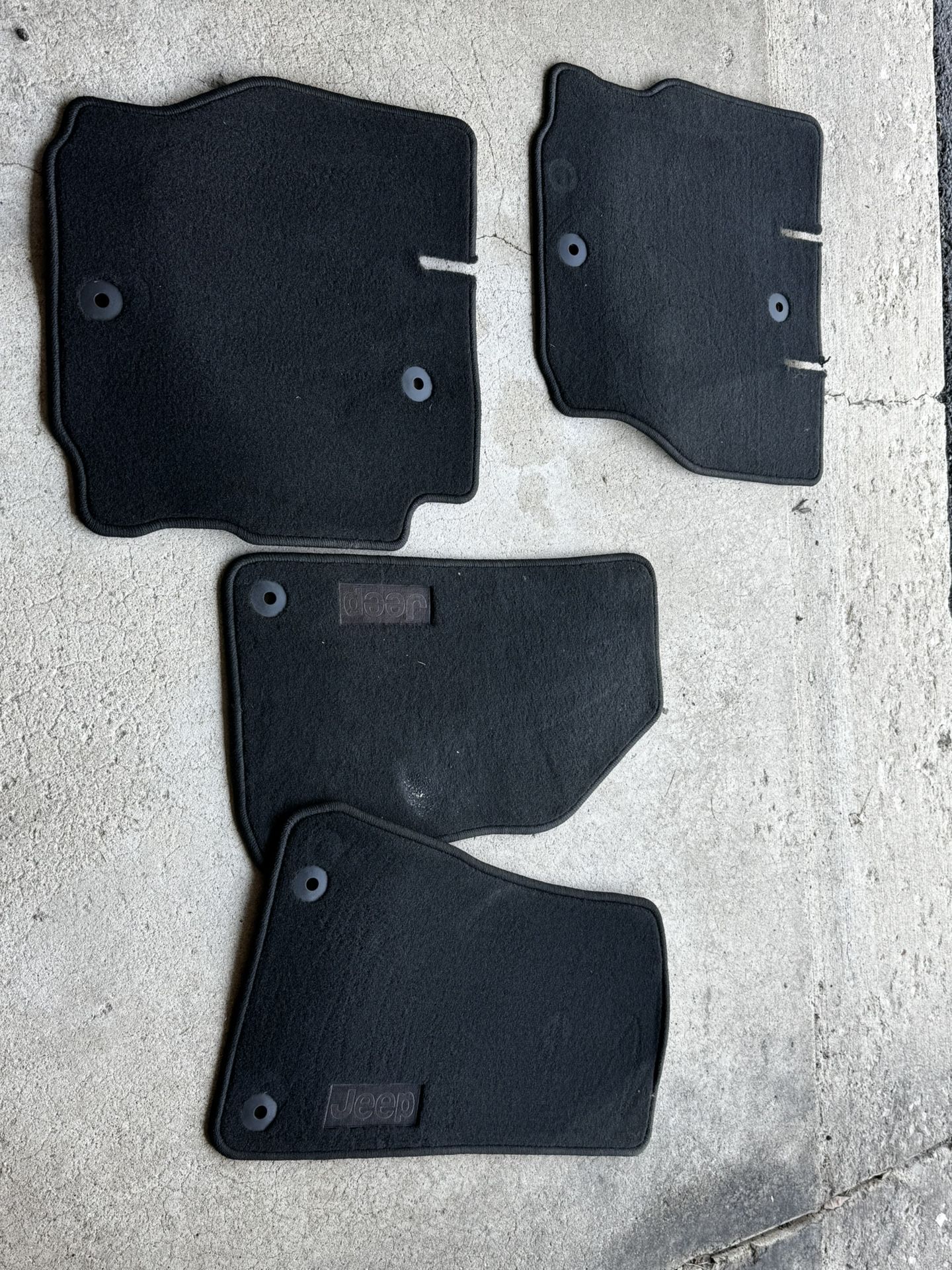 mopar original jeep floor matts
