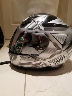 Shoei motorcycle helmet