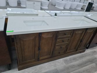 Bathroom Vanity 74"