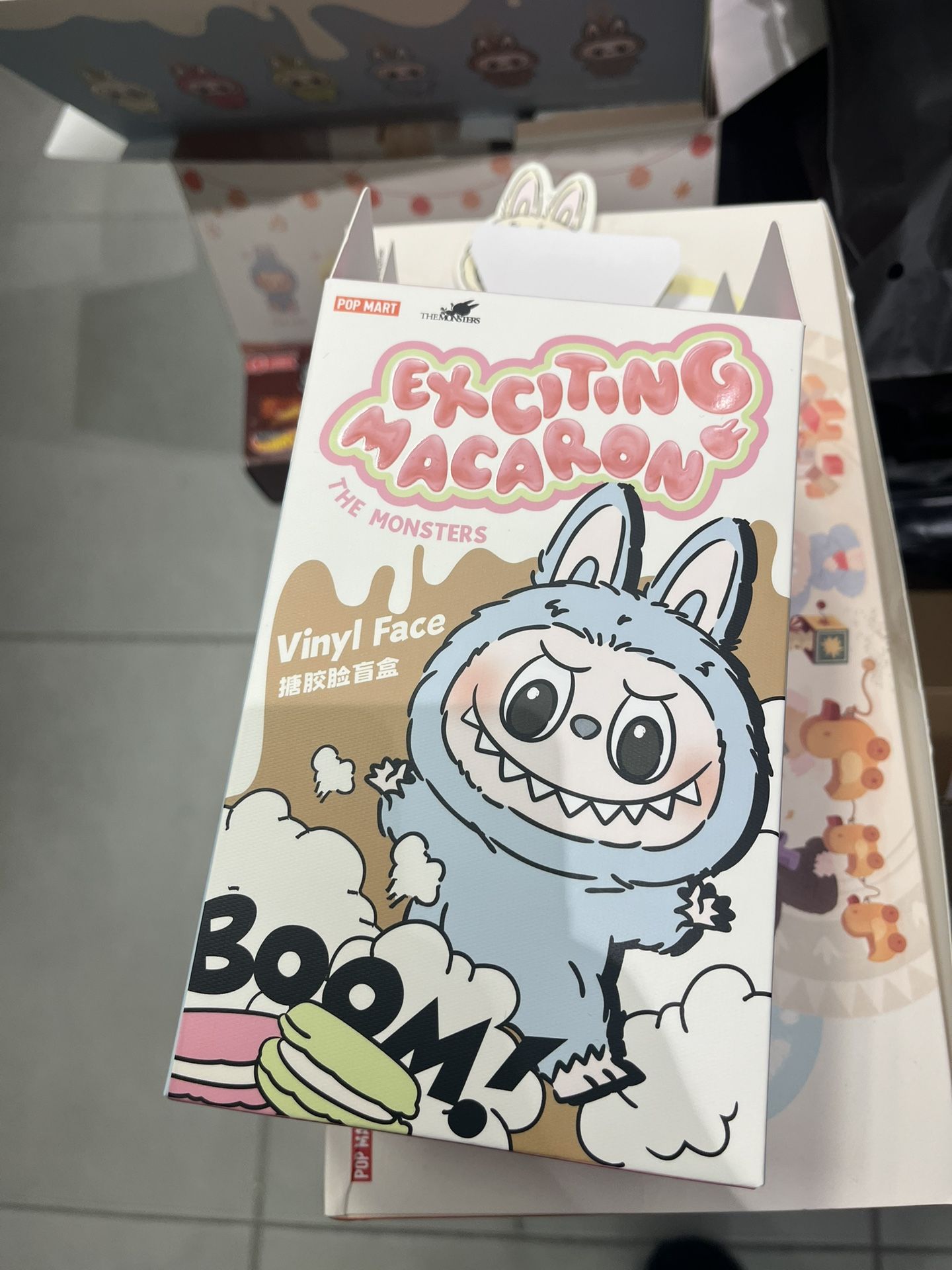 Exciting Macaron Labubu