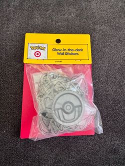 Pokemon x Target Glow in the dark wall stickers
