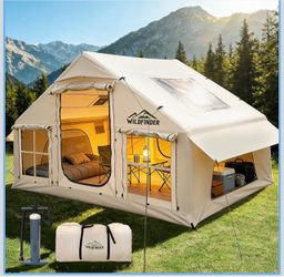 Inflatable Tent with Skylight
