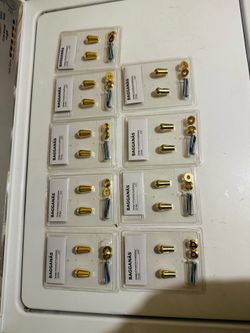 Bagganäs 13mm Brass Cabinet Knobs/Pulls – 9 Packs (IKEA) – Brand New