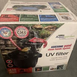 AquaGarden UV Filter Clean Hands System 450 Standard Pond - New
