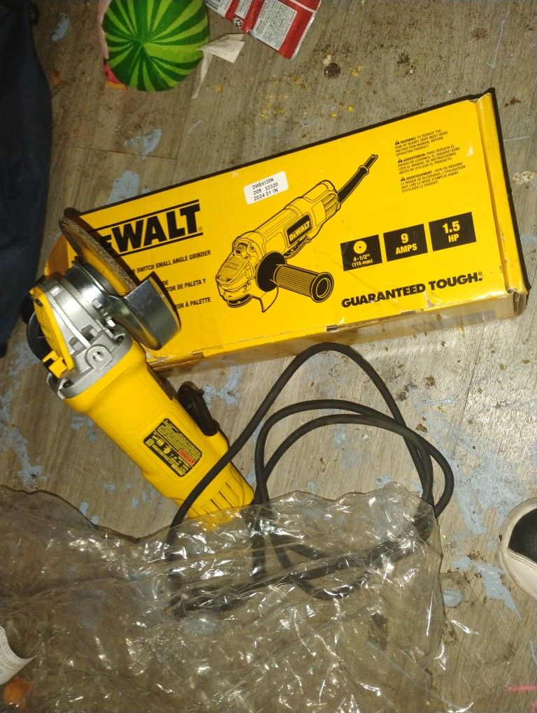 DeWalt Grinder Brand New In The Box