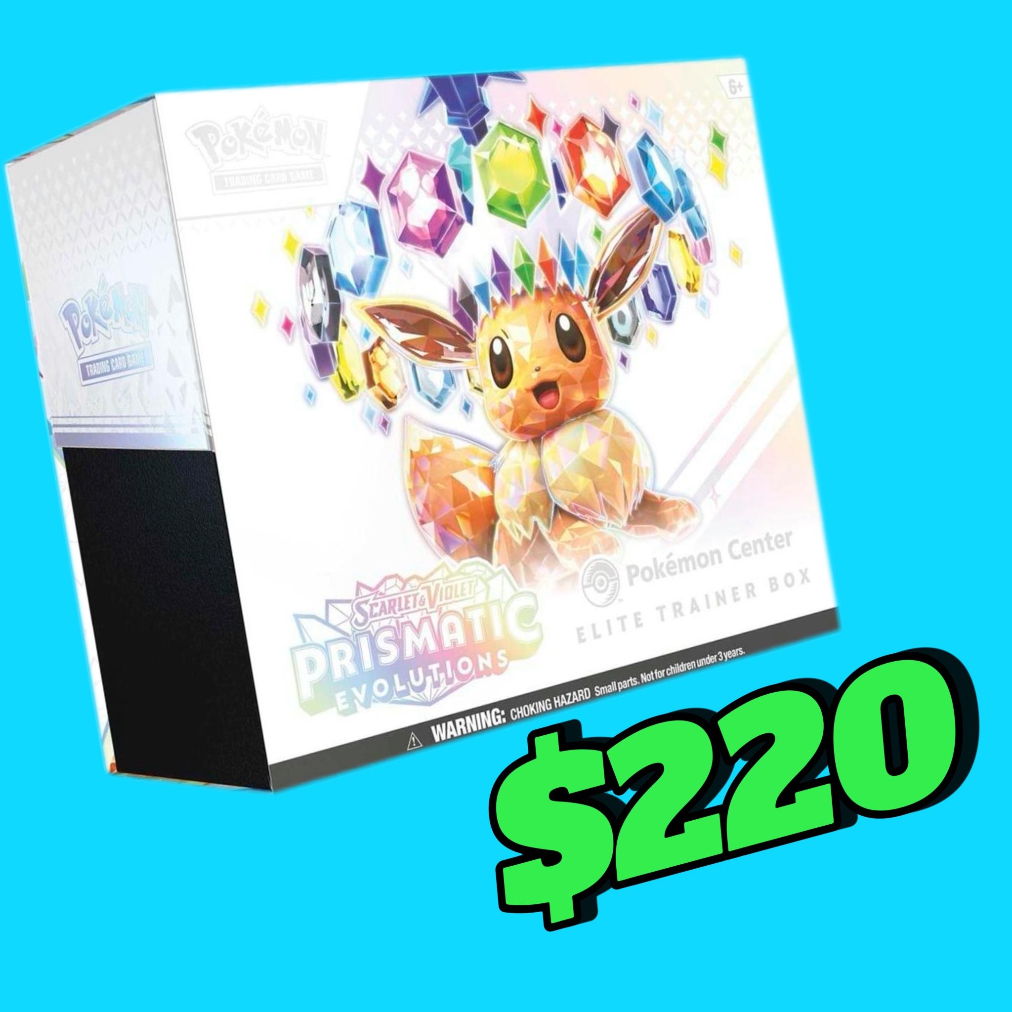 Prismatic Evolutions ETB (Pokemon Center)