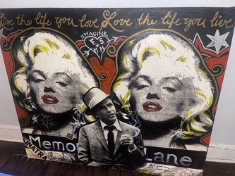 Frank Marilyn painting 