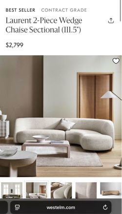 West Elm Sectional Couch