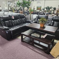 Power Reclining Sofa And Loveseat 