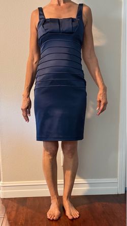 Navy blue dress