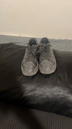 size 7.5 coach shoes black