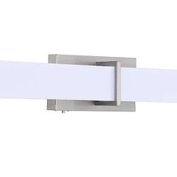 Cloudy Bay 36in LED Bathroom Light Brushed Nickel Finish Dimmable New