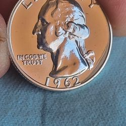 1962 Washington 25c 