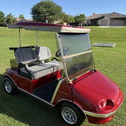 Club Car Golf Cart with Super High-speed Motor at 28 mph!