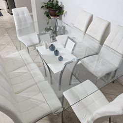 Dining Table With 8 Chairs 