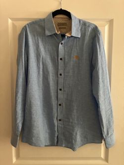 Size 40 Burberry Men's Button-Up Shirt