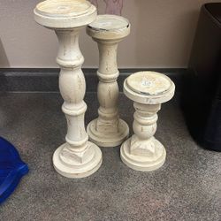 Farmhouse Candle Holders 